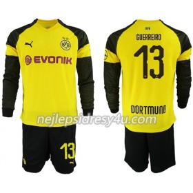 Fotbalový Dres Borussia Dortmund Guerreiro 13 Dětské Domácí 2018/19 Dlouhý Rukáv